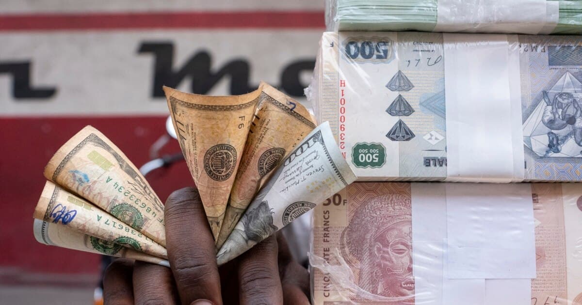 RD Congo : le franc congolais se déprécie de 3,31%